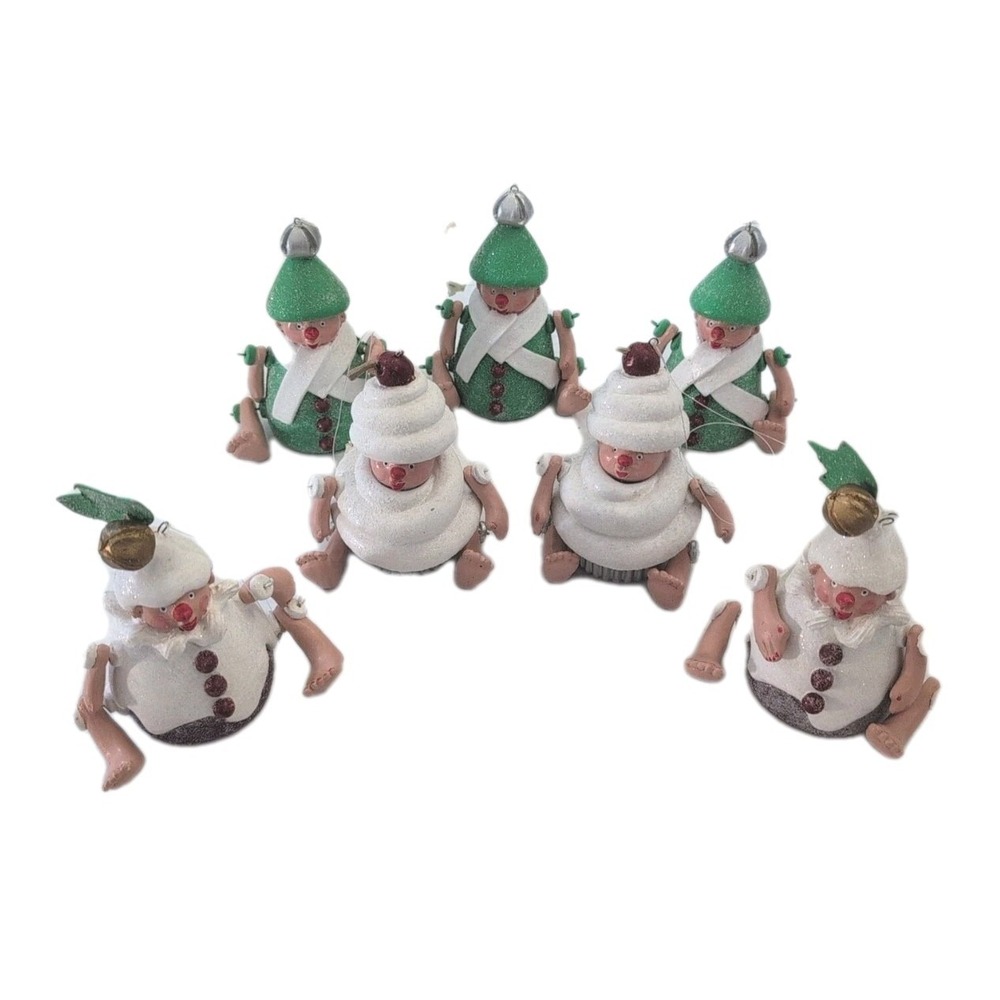 Lot of 7 Dept. 56 Sugar & Spice Ornament Gumdrop Ornaments‎ Shelf Sitters